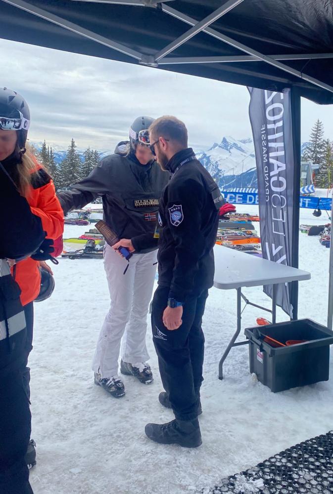 controle acces raquette